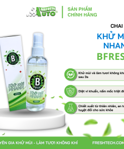 Chai xịt khử mùi nhanh Bfresh