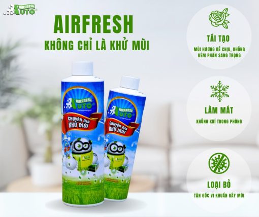 dung dịch khử mùi airfresh cho kênh Horeca