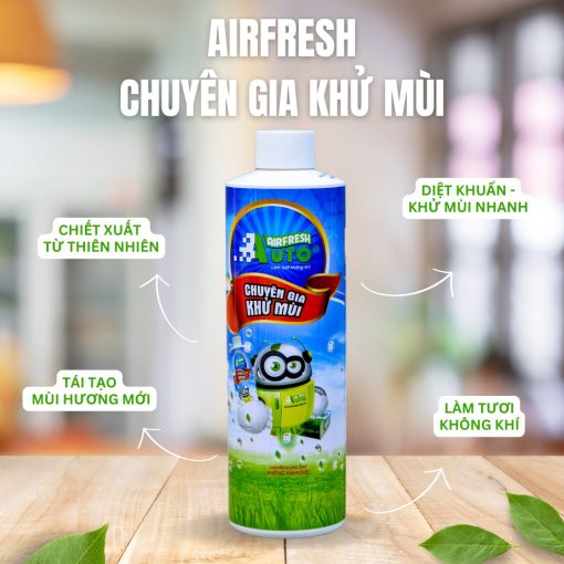 dung dịch airfresh khử mùi cho kênh Horeca