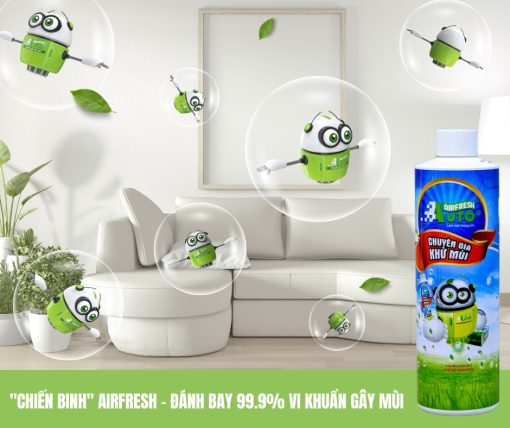 dung dịch airfresh khử mùi cho kênh Horeca