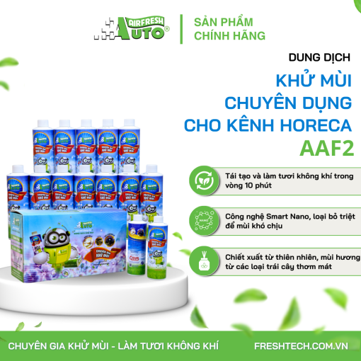 Dung dịch khử mùi chuyên dụng cho kênh Horeca AAF2