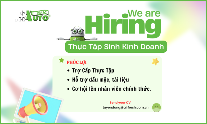 tuyển dụng thực tập sinh kinh doanh